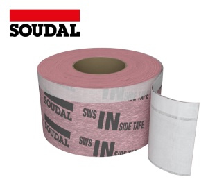 SOUDAL SWS Extra, 100mm x 30m - Banda de etansare ferestre si usi, interior - Img 1