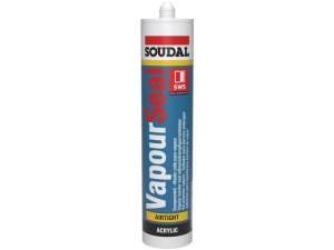 Adeziv etanșant acrilic pentru bariere antivapori, Vapourseal - Soudal, 310ml