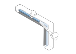 ISOWINDOW FEBA SOFT WS, 100mm x 25m - Bandă dublu adezivă, bidirecțională pentru etanșarea ferestrelor și ușilor, interior - Img 5