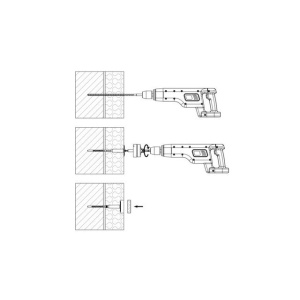 LESKOVEC PPV 440 mm - diblu pentru fixarea izolației pe beton, caramida, BCA (cutie 100 buc) - Img 3