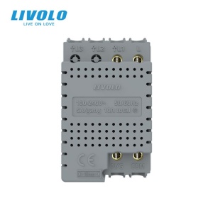 Modul Întrerupător Livolo, simplu, standard italian, cap scara / cap cruce, conexiune WiFi, 3M - Img 2