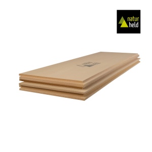 naturheld 180, 40 x 1880 x 615 mm N+F - Termoizolație universală din fibră de lemn, robustă, pentru acoperiș și fațadă, interior/exterior