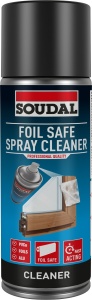 Spray curățare PVC și Aluminiu Soudal pentru indepartare adeziv