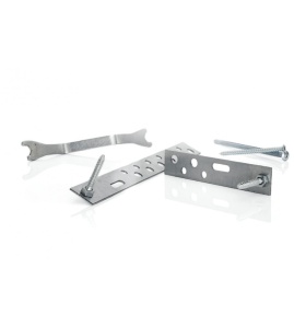 Ancora metalica 150/90 mm, pentru montaj ferestre si usi, cu surub de ajustare - Img 5