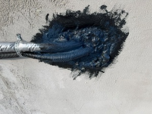 Blowerproof Liquid Brush - Membrana lichida de etansare, Albastru 3.7Kg, armata, pensulabila, interior/exterior - Img 7