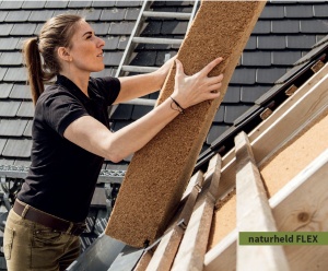 naturheld FLEX, 50 x 1220 x 575 mm - Termoizolație flexibilă din fibre de lemn pentru multiple aplicații, interior - Img 2