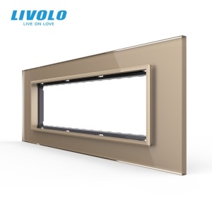 Rama Livolo de sticla, standard italian, 7M, auriu