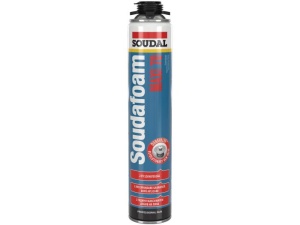 Spumă poliuretanică profesională pistol SOUDAL Soudafoam MAXI 70 – 870 ml, randament ridicat, uși și ferestre