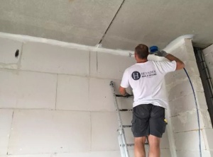 Blowerproof Liquid Spray 11,4 kg – Membrană lichidă albă certificată pentru etanșare la aer și protecție radon - Img 6