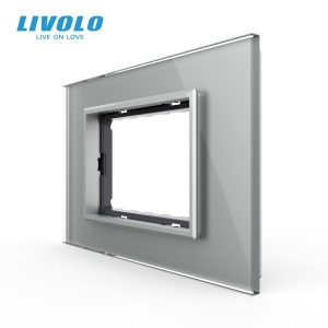 Rama Livolo de sticla, standard italian, 3M, gri