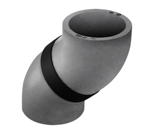 Cot 45° ADURO pentru sisteme de ventilație – diametru D160 - Img 2