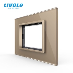 Rama Livolo de sticla, standard italian, 3M, auriu