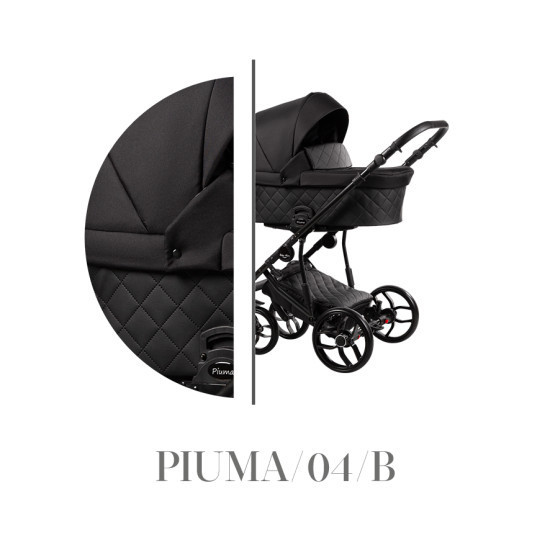 БЕБЕШКА КОМБИНИРАНА КОЛИЧКА BABY MERC PIUMA P/ 04B