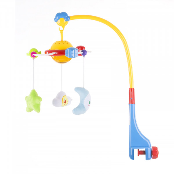 Музикална играчка за легло с прожектор "Орбита"