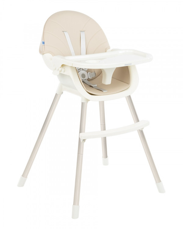 Стол за хранене 2в1 Nutri Steel Beige