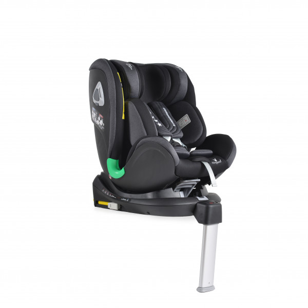 Стол за кола Commodore с Isofix система 360° черен