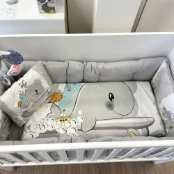 Бебешки спален комплект Водни Игри Ластик Цип Comfort Line