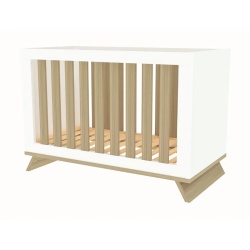 Бебешко легло Faktum Sienna White, 60x120 см