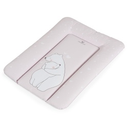 Мека подложка за повиване 50х70 Pink Bears - Img 2