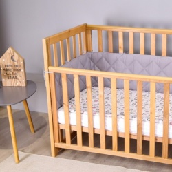 Бебешка кошара Veres LD13 с падаща страна Organic - Img 5