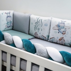 Бебешки спален комплект VERES Hippo - Img 4