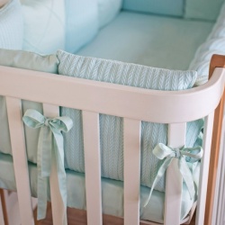 Бебешки спален комплект VERES LUMINA BABY LUX Мента - Img 3