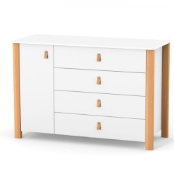 Детски скрин Монако 1200 (120см) БЯЛ-БУК