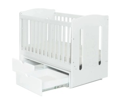 Кошара от МДФ Redo 60/120 бял+син - Img 2