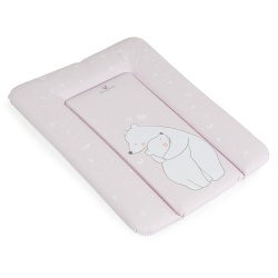 Мека подложка за повиване 50х70 Pink Bears - Img 3