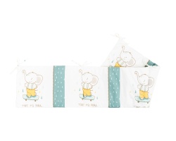 Обиколник с вата Elephant Time 180см