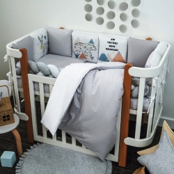 Бебешки спален комплект VERES Scandi Grey