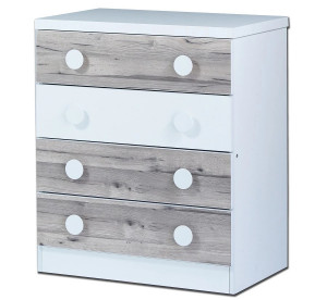 СКРИН ГЕРИ БЯЛ+СЕВЕРЕН ДЪБ