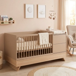 Трансформиращо се бебешко легло Faktum Sienna Cappuccino 3 в 1 - Img 3