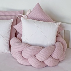 Бебешки спален комплект VERES LUMINA BABY LUX Розово - Img 2