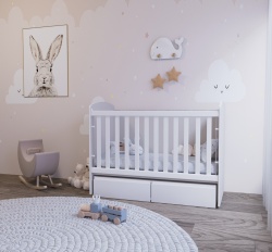 Кошара Бамби 60/120 кашмир+бял - Img 2