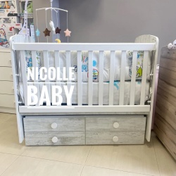 Бебешка кошара Деси 60/120 антик