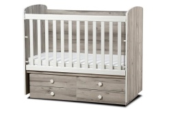 Бебешка кошара Деси 60/120 северен дъб