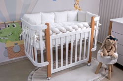 Бебешки спален комплект VERES LUMINA BABY LUX БЯЛ - Img 2