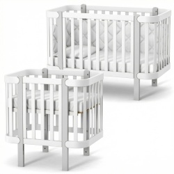 Комплект Кошара Монако 5в1 Бяло/Сиво - Img 2