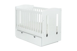 Кошара от МДФ Felicio 60/120 бяла - Img 1