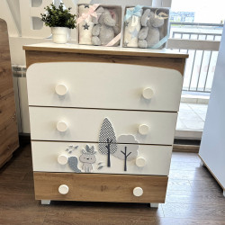 СКРИН ЛИВИО СИВ ИНДИАНЕЦ БЯЛ+ДЪБ ВОТАН