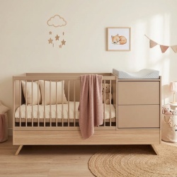 Трансформиращо се бебешко легло Faktum Sienna Cappuccino 3 в 1 - Img 4