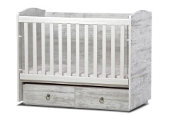 Бебешка кошара Тони 60/120 с подвижна решетка антик