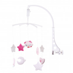 Муз. играчка за легло"Р"озово пиленце