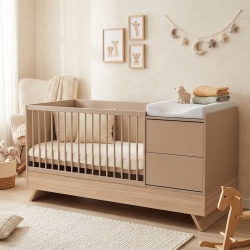Трансформиращо се бебешко легло Faktum Sienna Cappuccino 3 в 1