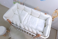 Бебешки спален комплект VERES LUMINA BABY LUX БЯЛ - Img 4