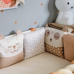 Бебешки спален комплект VERES Smiling animals beige - Img 5