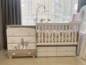 БЕБЕШКО ОБЗАВЕЖДАНЕ С КОШАРКА ДЕСИ СЕВЕРЕН ДЪБ+БЯЛ И СКРИН ИНДИАНЕЦ