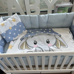 Бебешки спален комплект Сладки Сънища Син - Img 1
