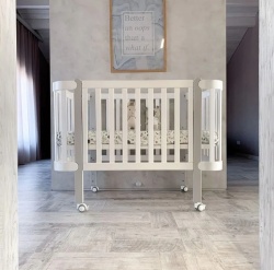 Комплект Кошара Монако 5в1 Бяло/Сиво - Img 3